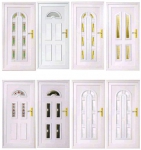 fehér ajtó minták